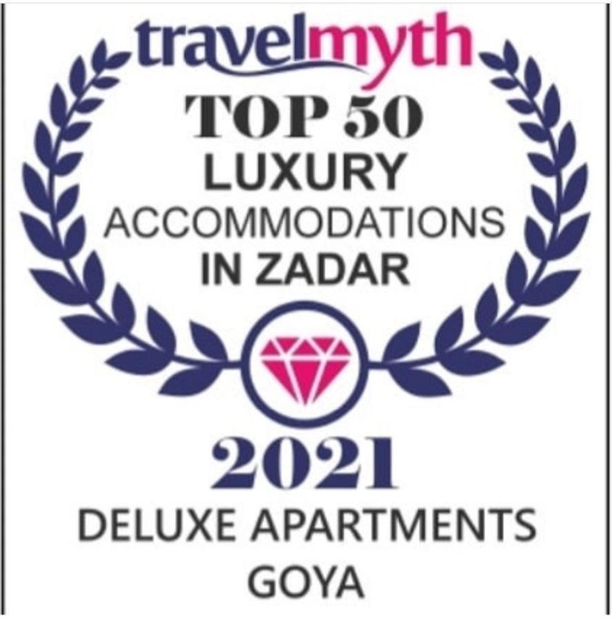 Deluxe Apartments Goya ザダル エクステリア 写真